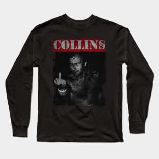 TEXTURE ART - Phil Collins meme Long Sleeve T-Shirt